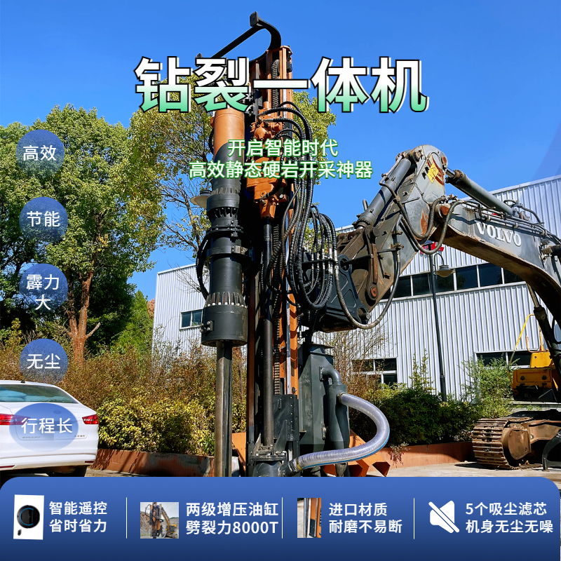 巖石鉆裂機(jī)、鉆劈機(jī)未來(lái)發(fā)展走向如何？